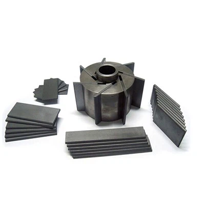 Rotor de bomba de vacío DVP, paletas de carbono